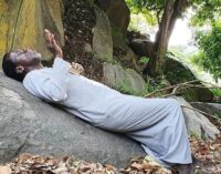 ‘Why did he do a photoshoot?’ — TB Joshua’s visit to prayer mountain sparks reactions
