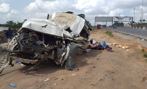 ‘One dead’ as tanker collides with bus in Lagos