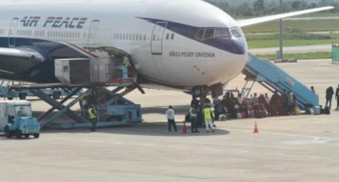 268 Nigerians evacuated from China arrive in Abuja