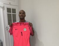 Carl Ikeme auctions Eagles jersey to help motherless babies