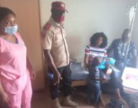 EXTRA: FRSC assists pregnant woman struggling to drive while in labour
