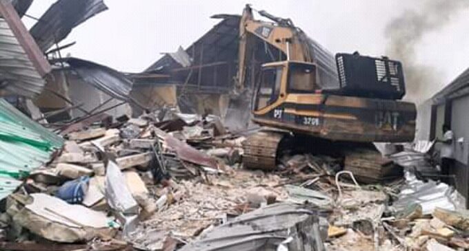 Rivers demolishes two hotels for ‘flouting’ lockdown directive