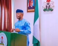 Osinbajo: Projections show 39.4m people may be unemployed by end of 2020
