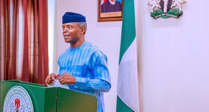 Osinbajo on 2023: Right now, my focus is to serve Nigeria