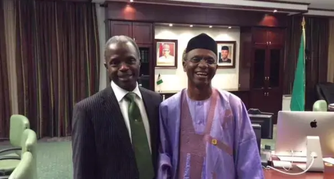 EXTRA: Osinbajo is chairman of ‘Short People Association of Nigeria’, says el-Rufai