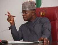 Yahaya Bello to youths: Another round of #EndSARS protests will worsen poverty