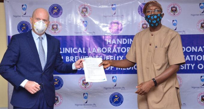Nigerian Breweries donates N42 million medical equipment to College of Medicine, University of Ibadan