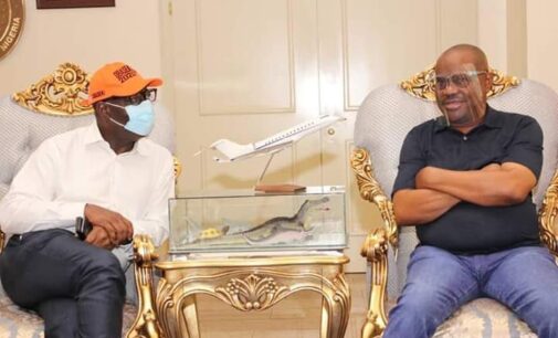 ‘Obaseki was disqualified by someone who doesn’t have a certificate’ — Wike taunts Oshiomhole