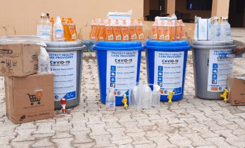 COVID-19: Doctors donate supplies to health centres in Osun