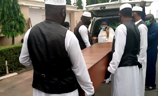 Ajimobi buried in Ibadan