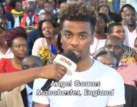 TRENDING VIDEO: How Man United’s Angel Gomes visited TB Joshua for healing