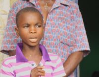 ‘N250k, scholarship’ — meet the 9-year-old boy with voice that caught the attention of Uzodinma, Fani-Kayode