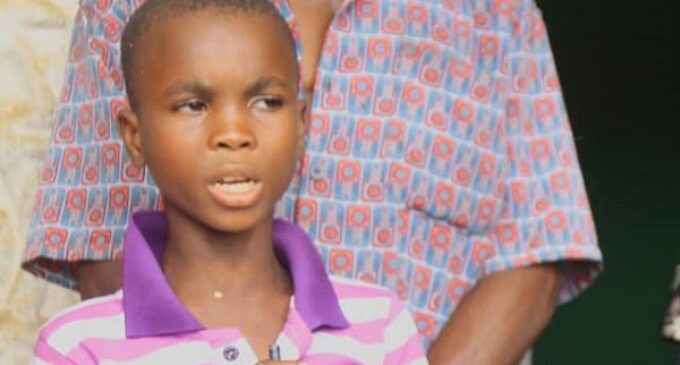 ‘N250k, scholarship’ — meet the 9-year-old boy with voice that caught the attention of Uzodinma, Fani-Kayode