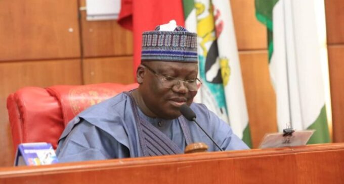 Electoral Act: Lawan reads Buhari’s letter seeking deletion of clause ‘disenfranchising’ appointees