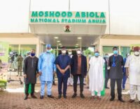PHOTOS: Nigeria spoke as one on June 12, says Kola Abiola at rebranding of MKO stadium