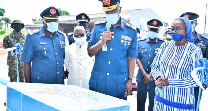 Air force honours reverend sister who died rescuing students during Lagos explosion