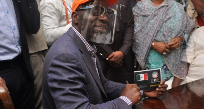 Obaseki: Some APC governors are supporting me