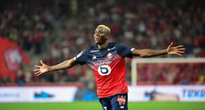 Osimhen named best African player in Ligue 1