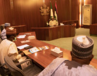 PHOTOS: Buhari meets governors as APC boils