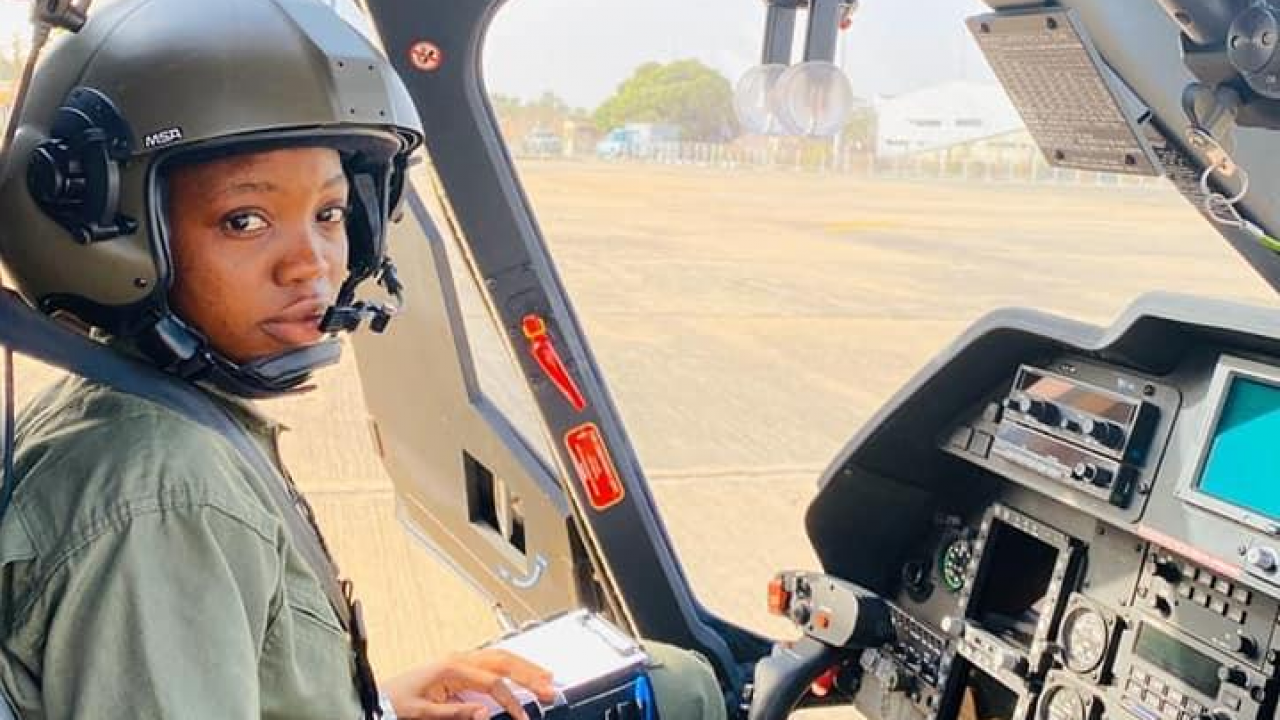 Air force's first female combatant helicopter pilot dies in freak ...