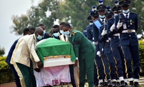 PHOTOS: Arotile buried in Abuja