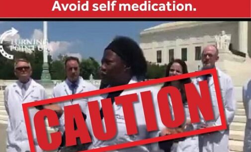 ‘Avoid self-medication’ — PTF taunts ‘Stella the chloroquine doctor’
