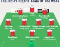 Abdullahi, Nwankwo, Awaziem… TheCable’s team of the week
