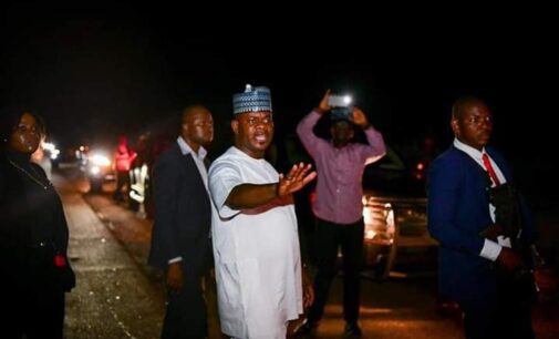 Yahaya Bello turns traffic warden on Lokoja-Abuja road after 2-day gridlock