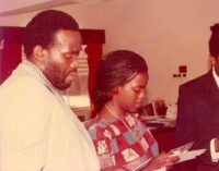 Joke Silva shares throwback picture with Olu Jacobs – days after his 78th birthday