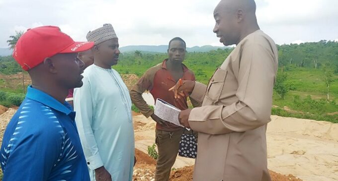FG delegation visits FCT community, assesses damage by Chinese company