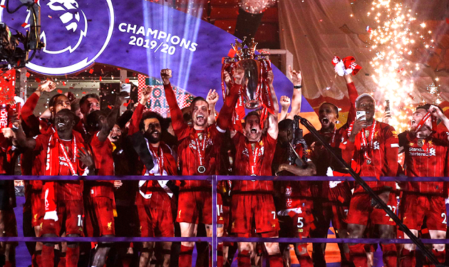 Liverpool celebrate EPL trophy with Chelsea win