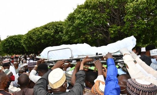 PHOTOS: Isa Funtua buried in Abuja