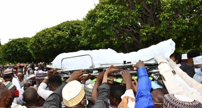 PHOTOS: Isa Funtua buried in Abuja