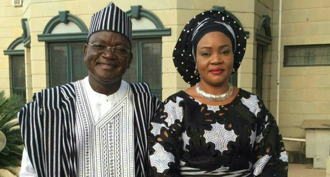 Benue governor’s son, wife test positive for COVID-19