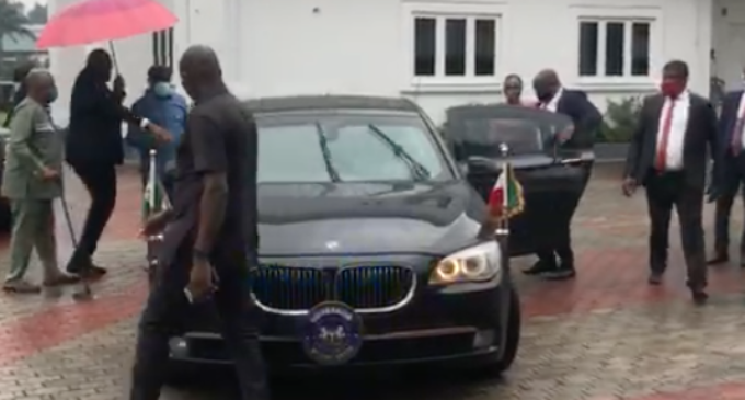 Wike storms ex-NDDC MD’s residence, frees her from police siege