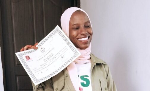 Zainab Aliyu, lady wrongly detained in Saudi for ‘drug trafficking’, completes NYSC