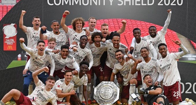 Arsenal overcome Liverpool on penalties to lift Community Shield