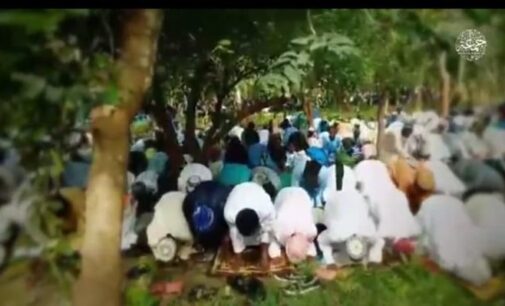Boko Haram releases video of ‘members observing Eid prayer in Niger state’