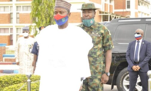Defence minister charges service chiefs to step up fight against insecurity