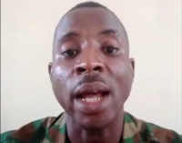 Soldier arrested after criticising Buratai ‘moved to Sokoto for court martial’