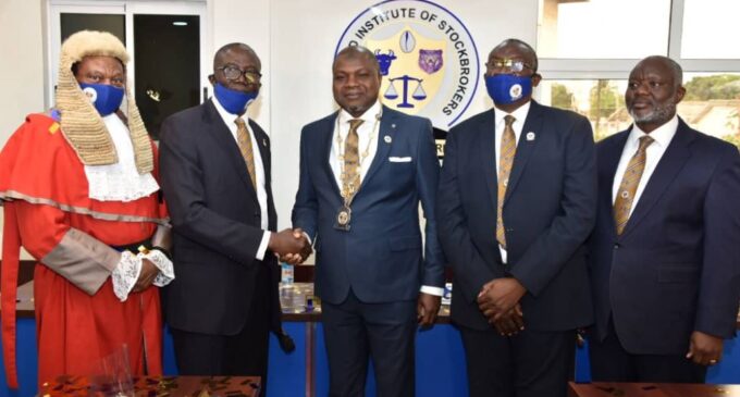 Amolegbe sworn in as Chartered Institute of Stockbrokers president, describes NSE as world class