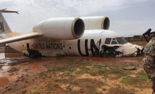 11 injured as UN plane crash-lands in Mali