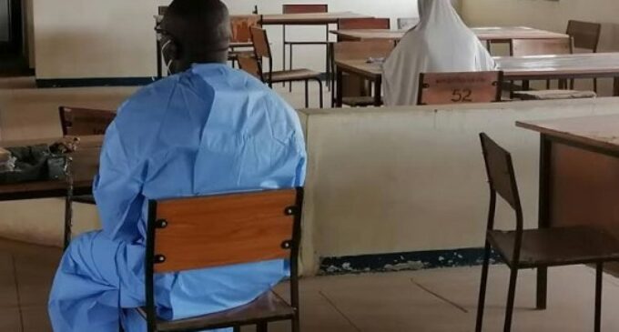 COVID-19 patient writes WASSCE at Kwara isolation centre