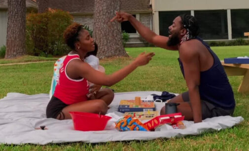 VIDEO: Adekunle Gold enjoys picnic with Simi, newborn child