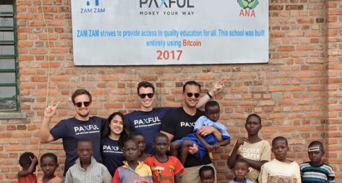 Paxful breaks ground on fourth in 100-school initiative
