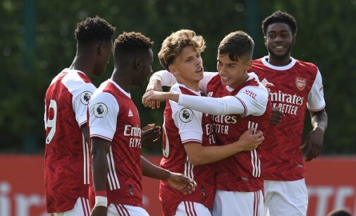 Nigerians dominate Arsenal’s U-23 lineup against Brighton