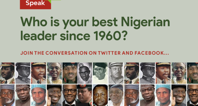 VOTE: Who is your best Nigerian leader since 1960?