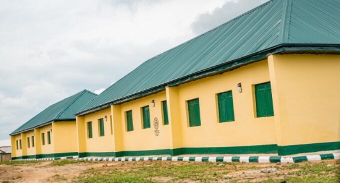 PHOTOS: FG completes school project in village of VP’s late escort rider