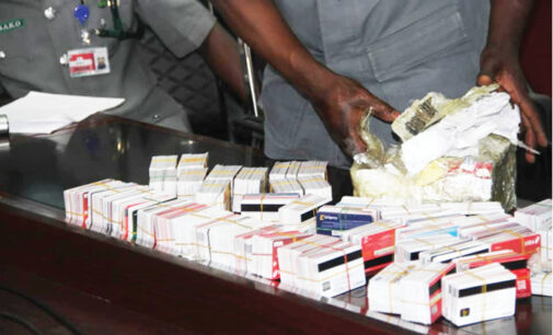 Man caught with 2,886 ATM cards hidden in packs of noodles at Lagos airport