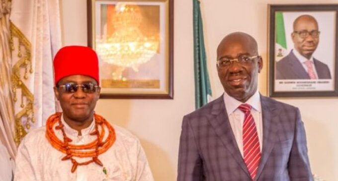 ‘Voice of the people is of God’ — Oba of Benin congratulates Obaseki